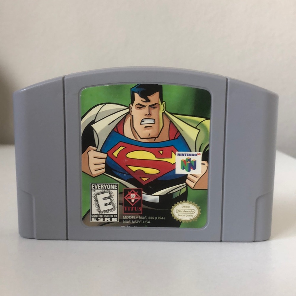 Nintendo‎ 64 Superman video game